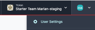 User Settings