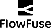 Image of the monochromatic version of FlowFuse logo